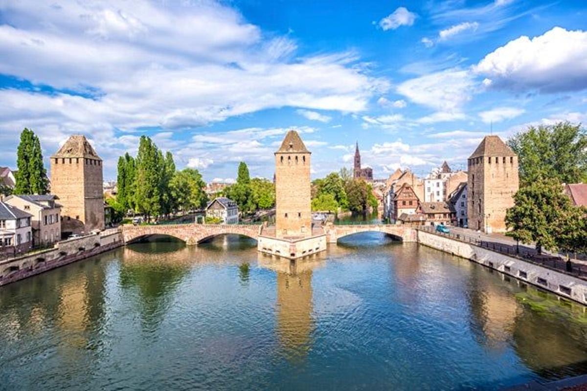 Ponts Couverts de Estrasburgo.