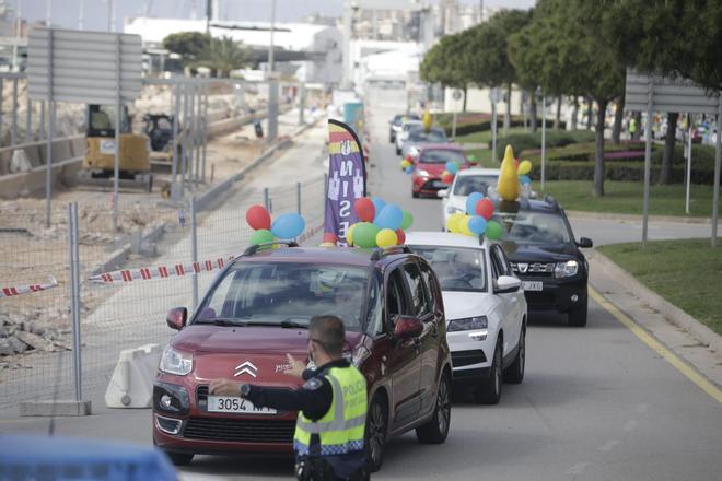 Protesta en Palma para reclamar compensaciones por la insularidad ...