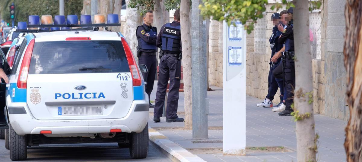 Intervención de la Policía Nacional adscita a la Policía Autonómica, en una imagen de archivo
