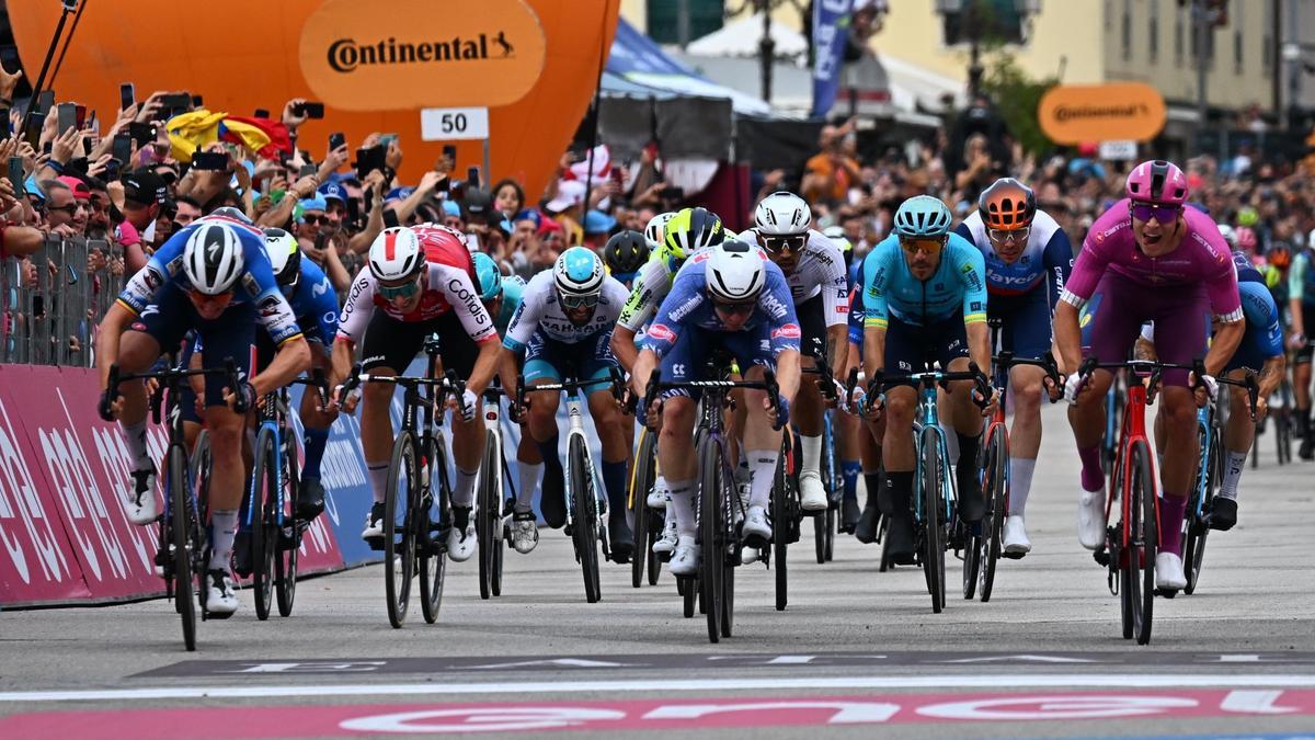 Así queda la clasificación general del Giro de Italia tras la victoria de Merlier