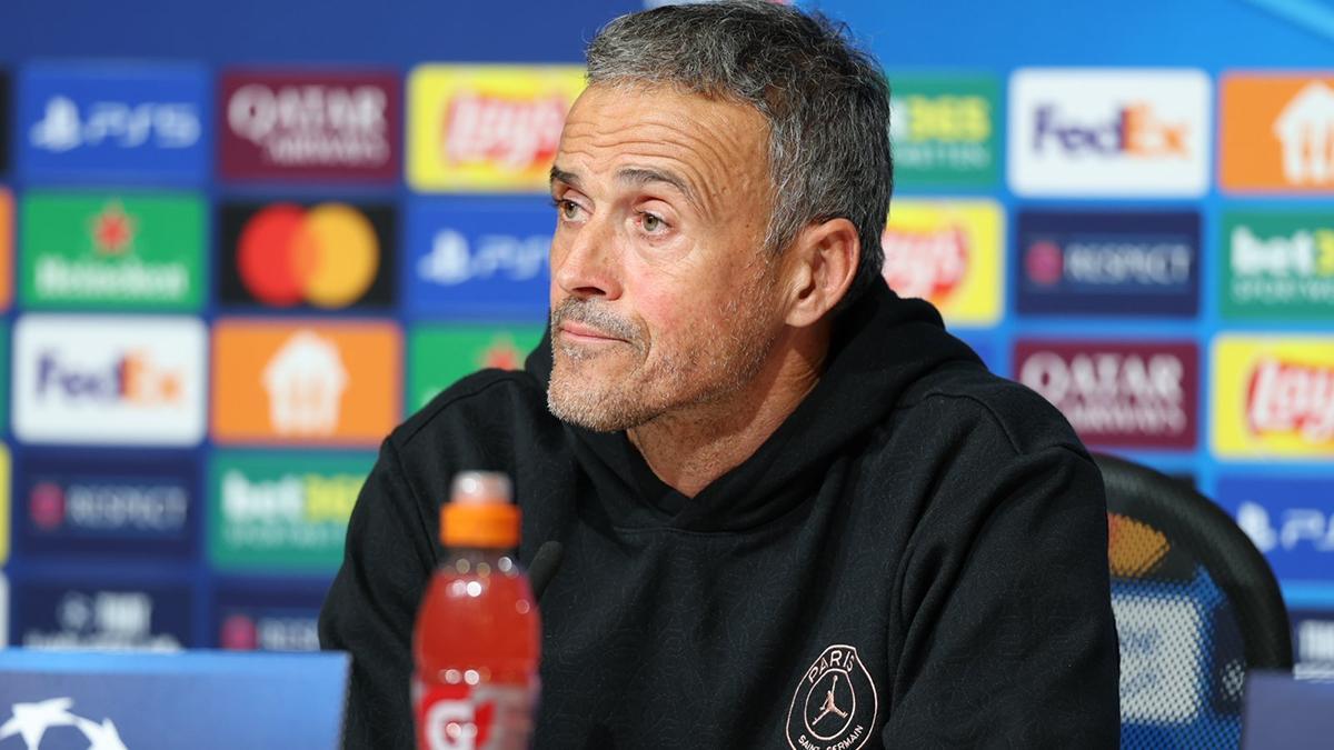 Luis Enrique: "Estoy cero tranquilo"