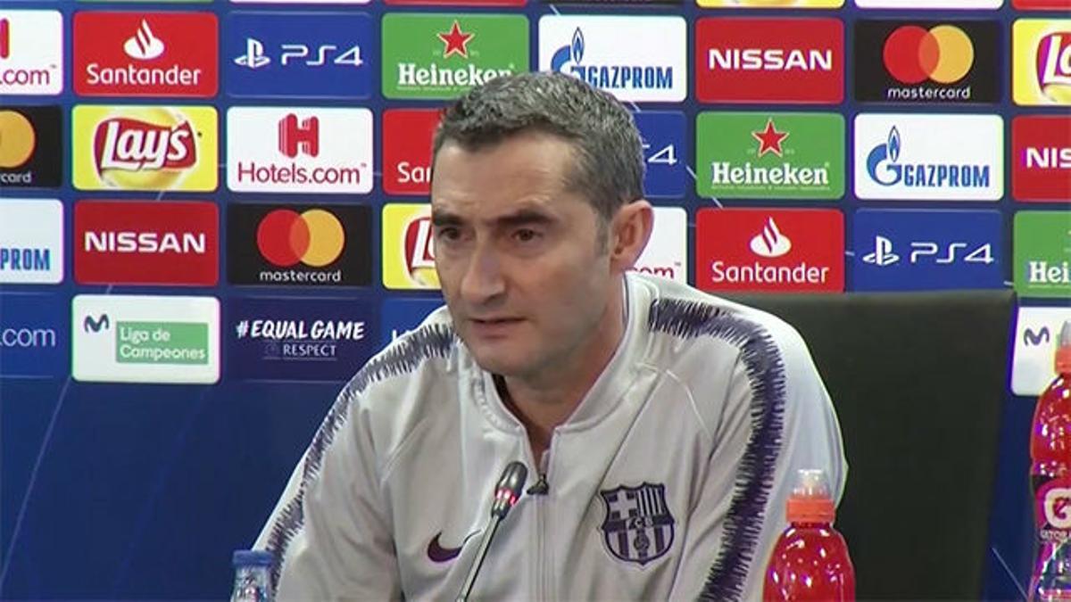 Valverde habló en la previa del partido ante el Liverpool