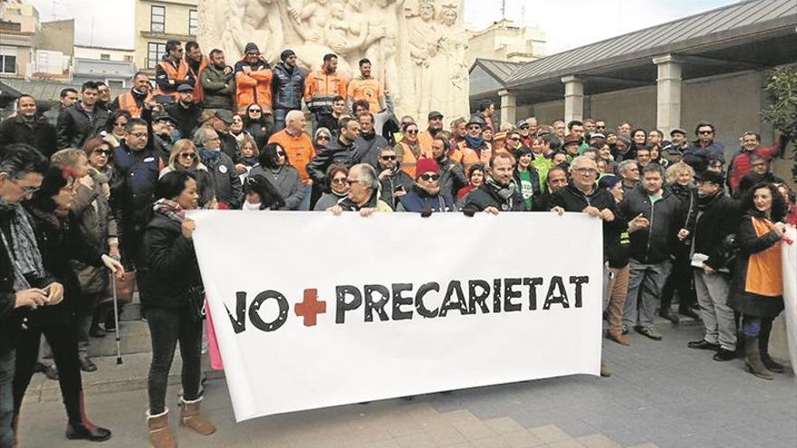 Colectivos de Castellón rechazan la precariedad