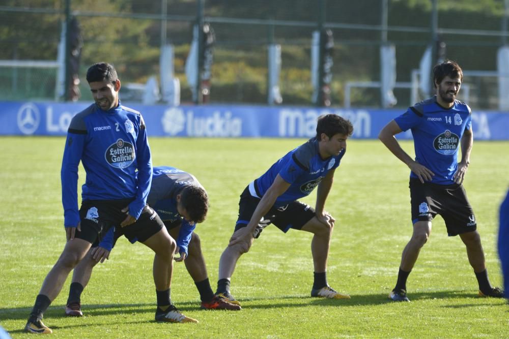 Entrenamiento del Deportivo 20 de octubre