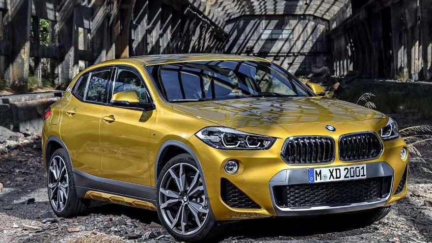 IImagen del BMW X2, ganador de la votación celebrada en marzo.