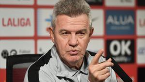 Rueda de prensa de Javier Aguirre