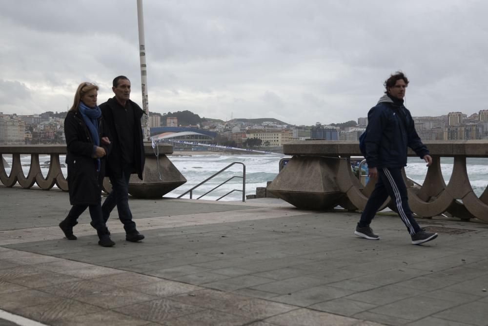 Activada la alerta naranja por olas de hasta 6 metros