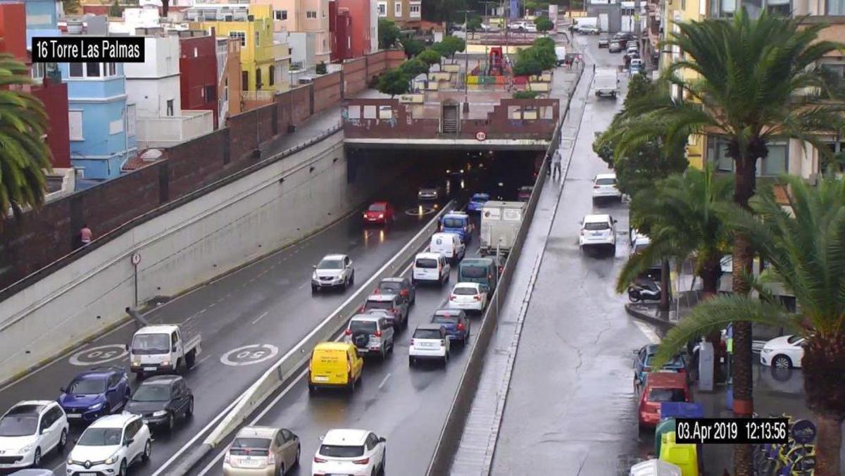 Lluvia en el Julio Luengo.