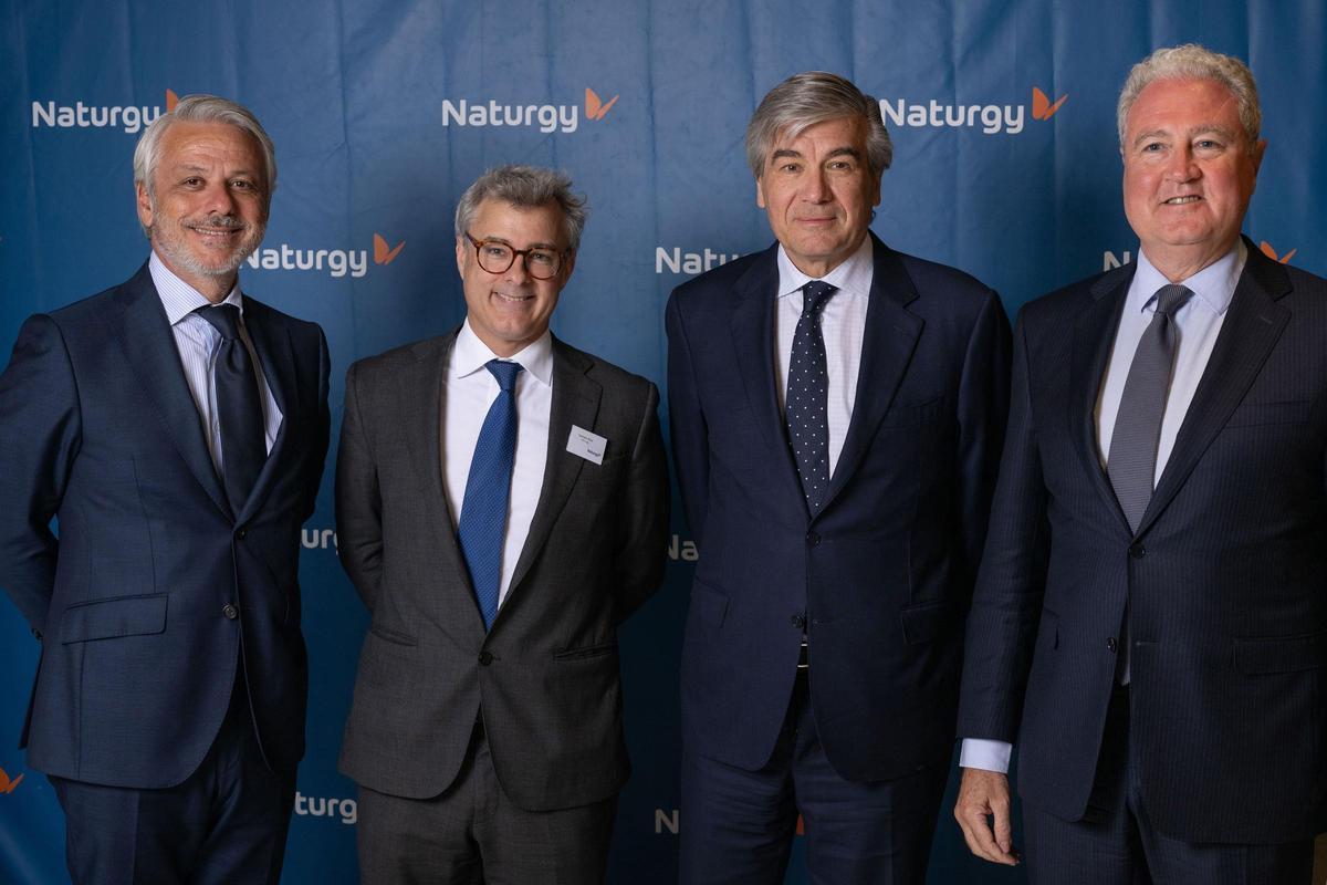 Desde la izquierda, David Gallardo, Jacinto Pico, Francisco Reynés y Jordi Garcia Tabernero.