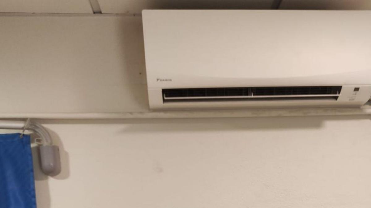 El nou aparell d’aire condicionat