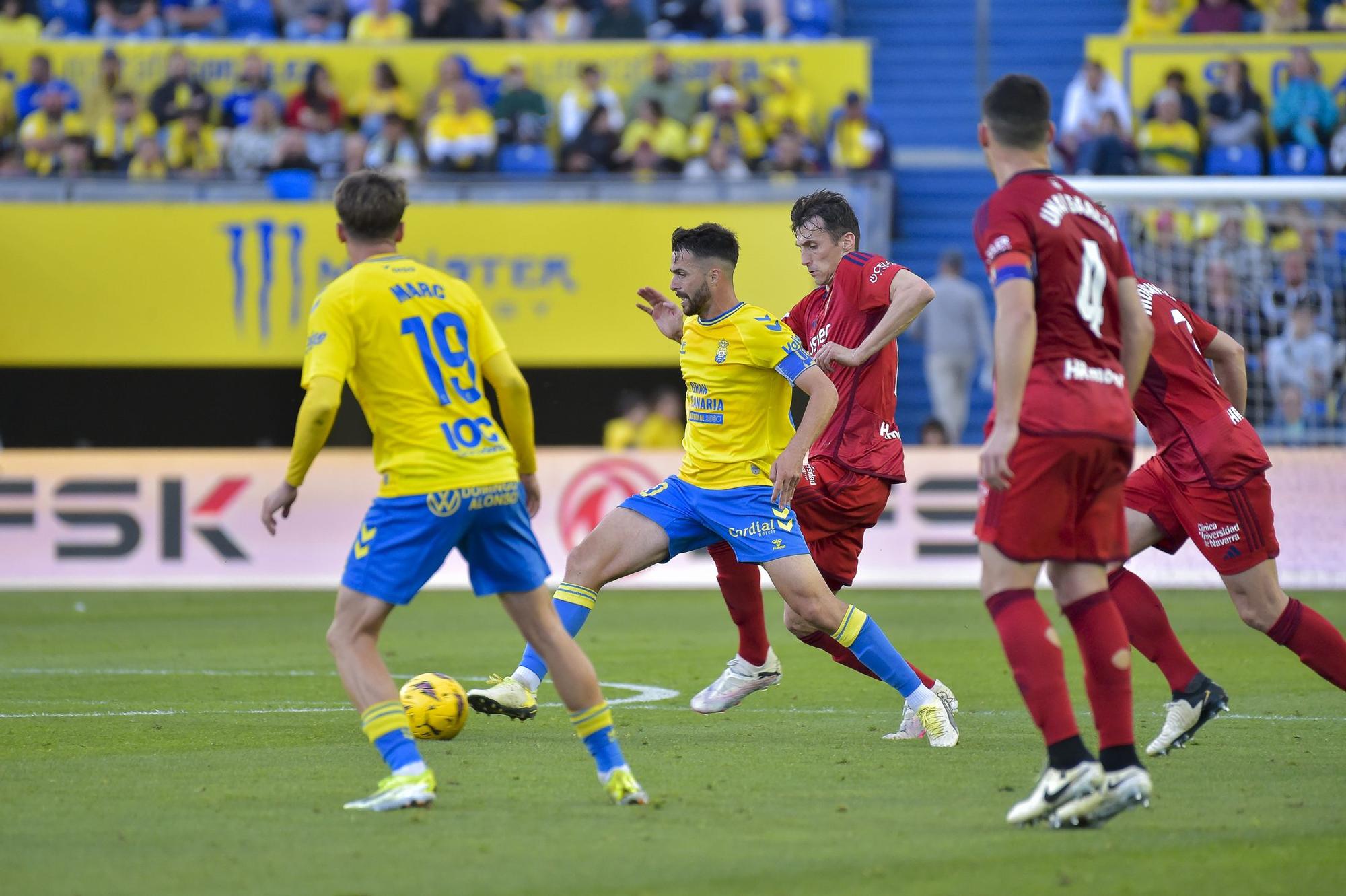 El partido UD Las Palmas-CA Osasuna, en imágenes