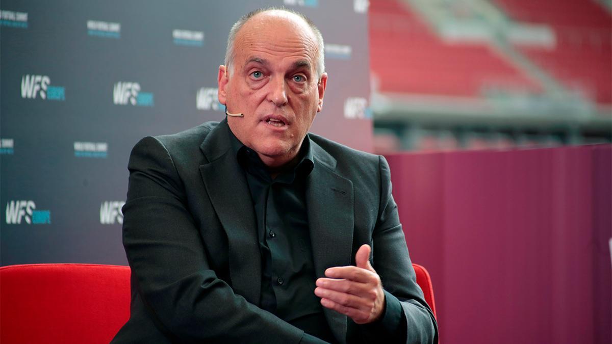 Tebas ataca a la Superliga: "Los tres náufragos quieren hacer una liga continental"