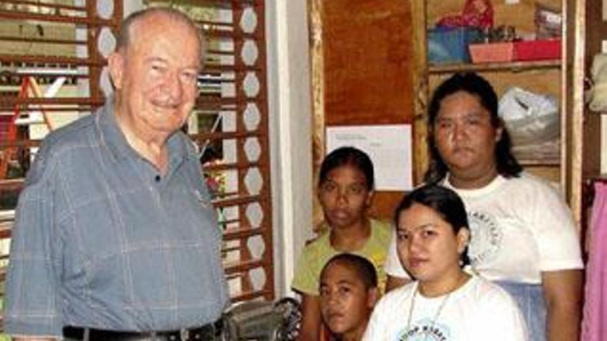 El misionero Michael Sinot, de 78 años.