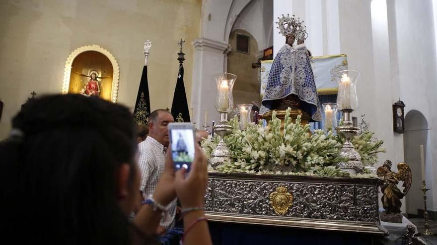 La Virgen de la Fuensanta, en una imagen de archivo.