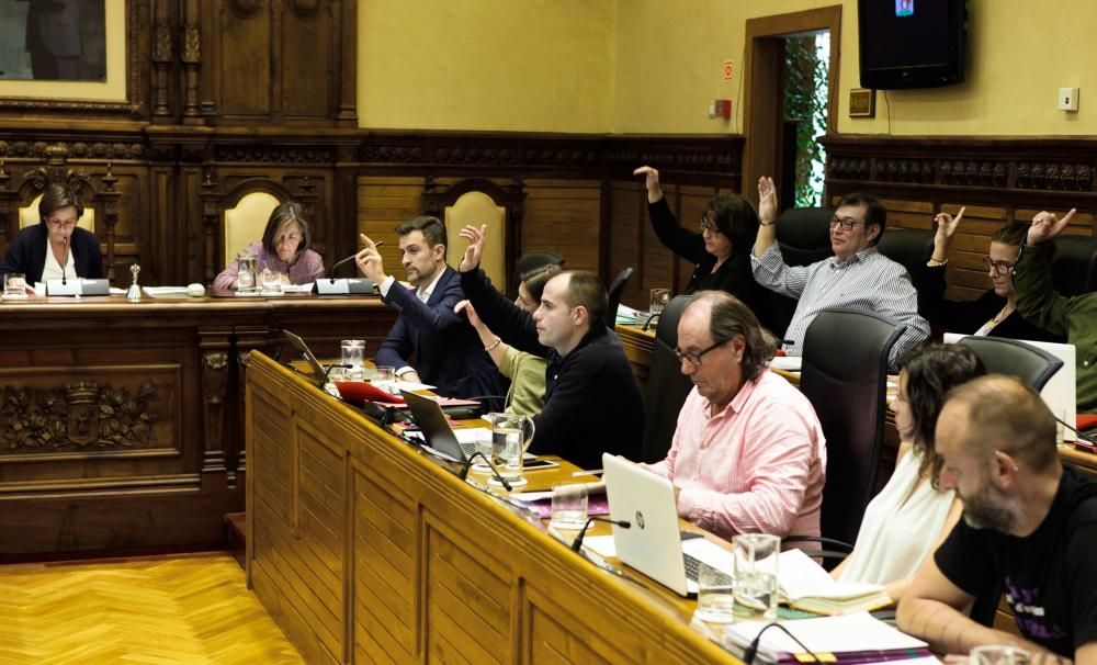 Pleno en el Ayuntamiento de Gijón