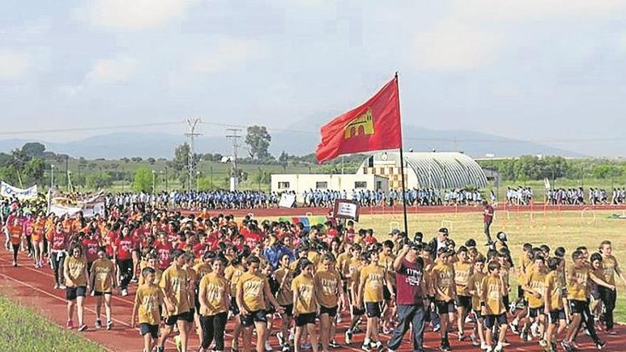 Olimpiada escolar con 700 alumnos