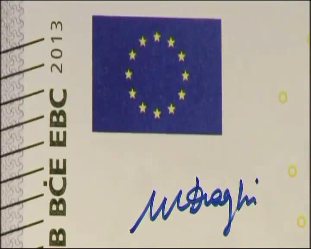 Els nous bitllets de 5 Euros seran més segurs