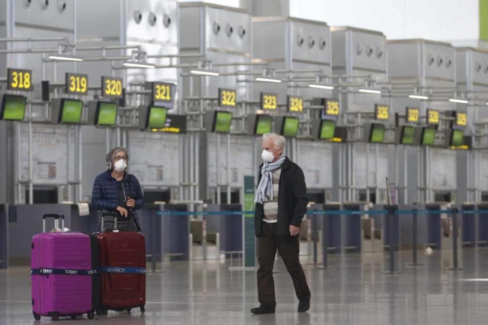 El Aeropuerto de Málaga en Estado de Alarma