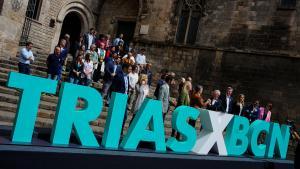 Trias ignora la pressió del sector afí a Laura Borràs i rebutja lluir la marca Junts
