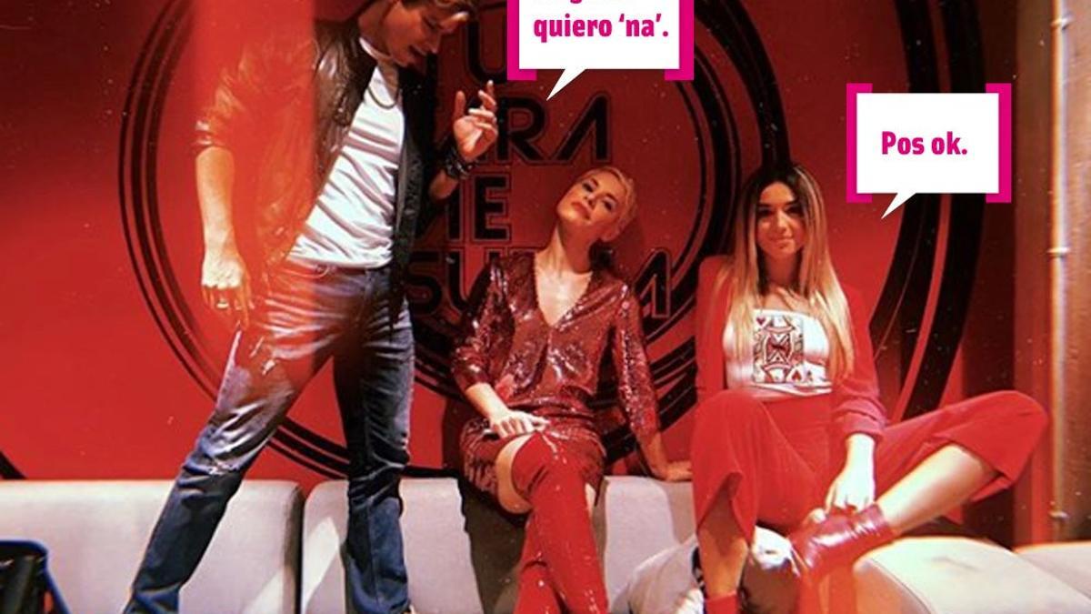 Carlos Baute, Mimi y Soraya Arnelas en 'Tu cara me suena'