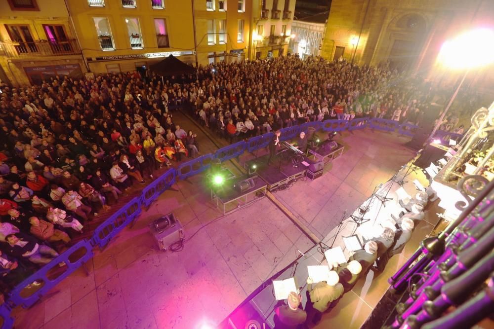 Noche blanca en Oviedo