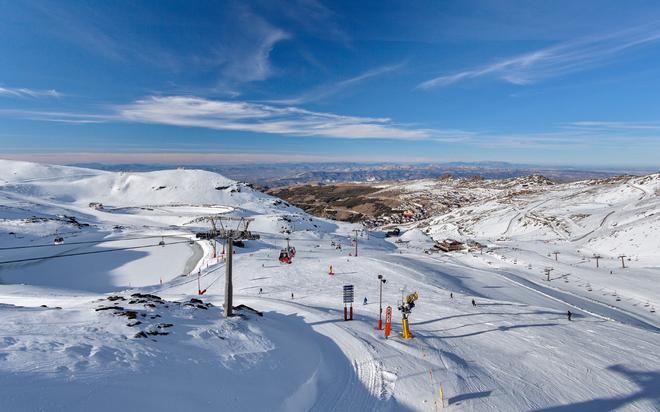 Estación de esquí de Sierra Nevada, en Granada