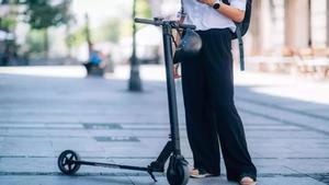 Patinete eléctrico.