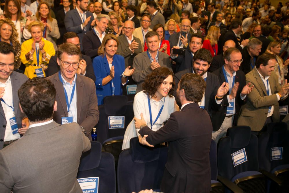 Pablo Casado centra su campaña en la economía durante un acto del PP celebrado en Alicante