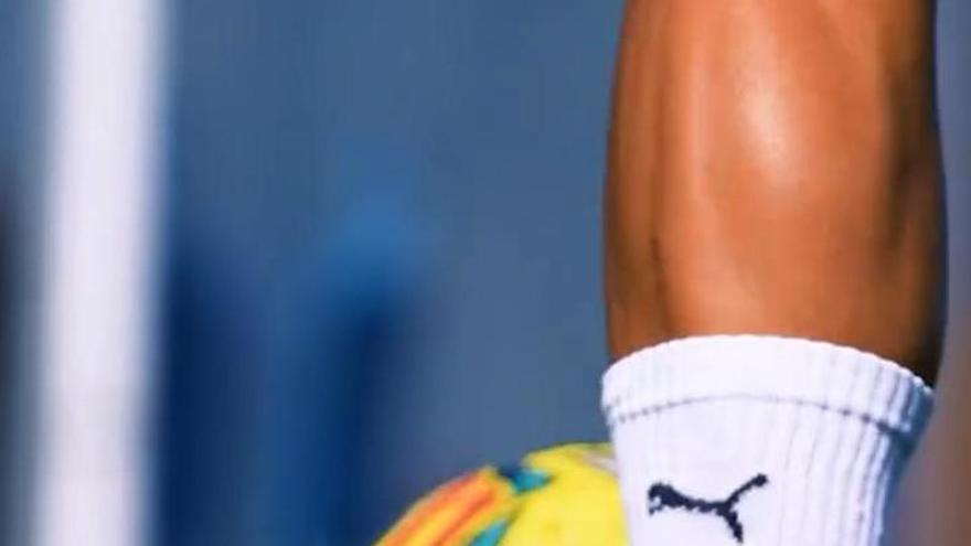 VÍDEO: Primera imagen de Gayà con la máscara