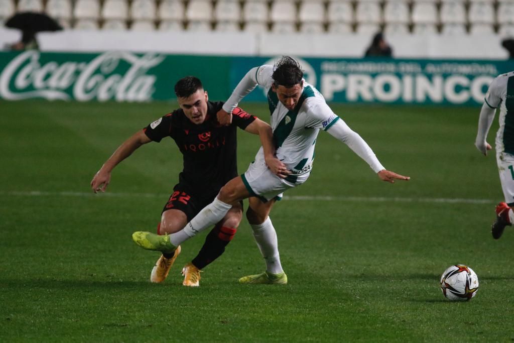 Las imágenes del Córdoba CF-Real Sociedad de Copa del Rey