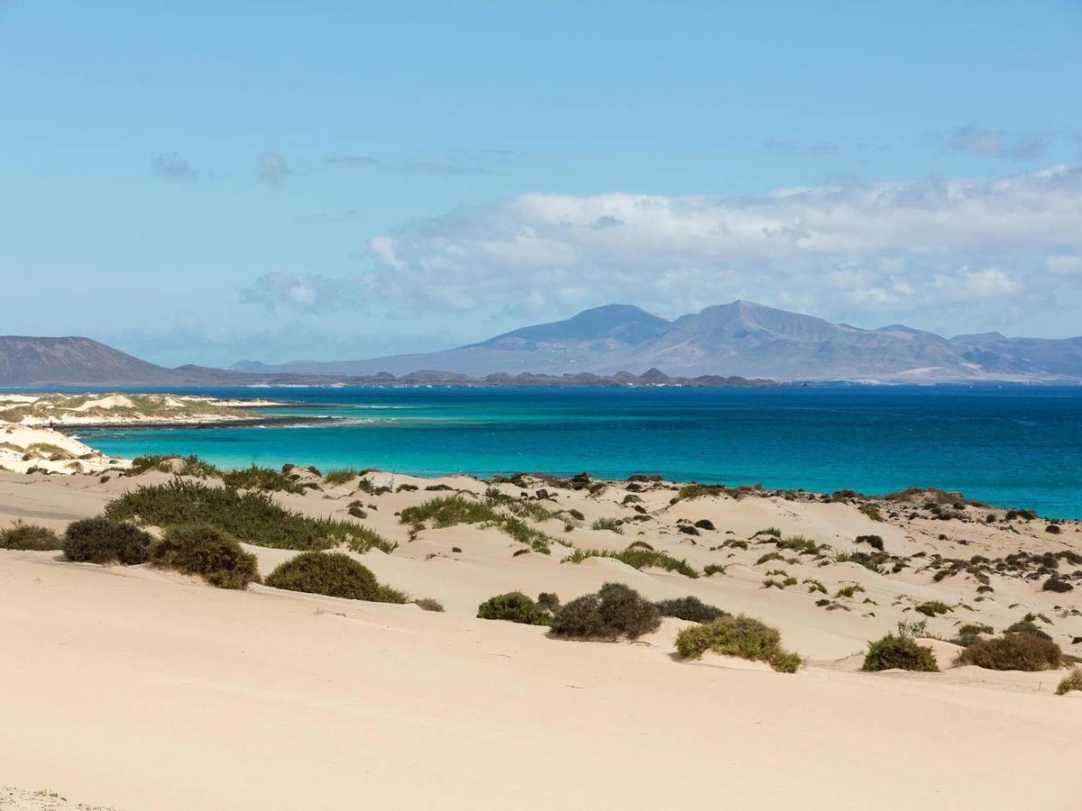 Dunas de Corralejo, en Fuerteventura.