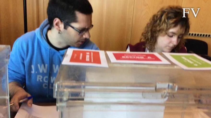 Jornada electoral en la Universidad de Vigo