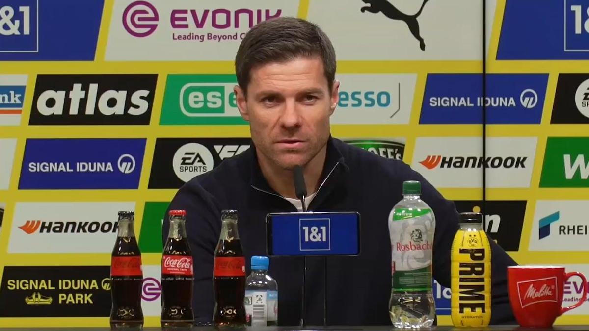 Xabi y el curioso motivo por el que Wirtz fue suplente en Dortmund