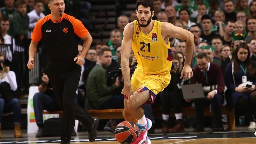 Abrines en un partido reciente de Euroliga.