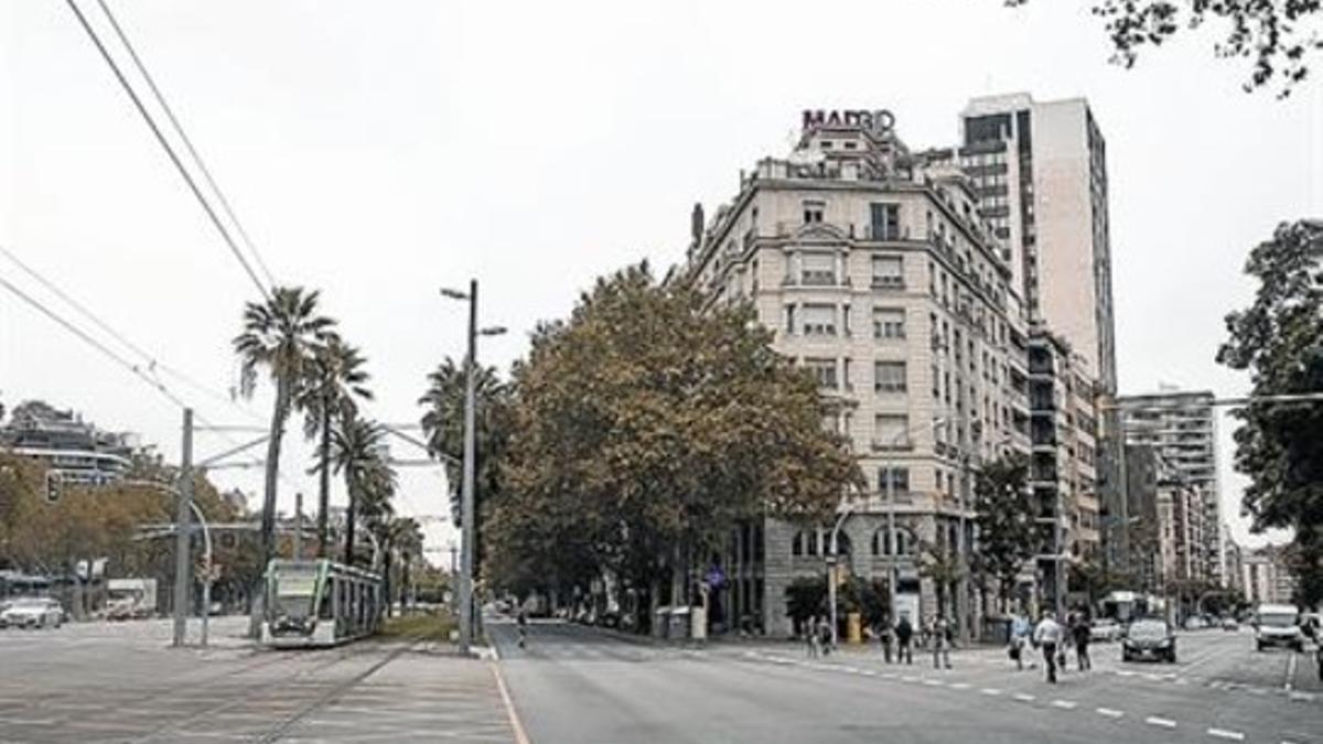 TRANVÍAS Y CARROS VAN POR LA DIAGONAL_MEDIA_1