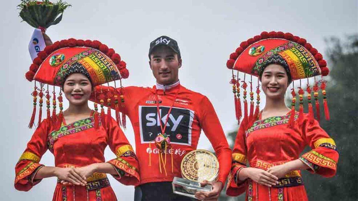 Moscon ganó el Tour de Guangxi