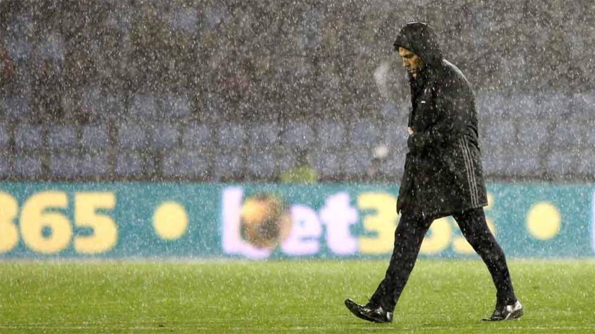 Balaídos se ha visto afectado por el temporal