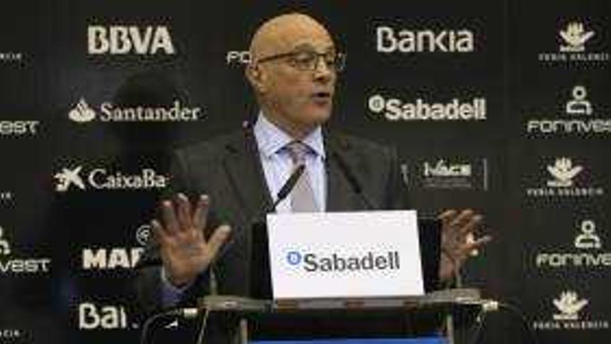El Sabadell ensalza la mejora de la economía de la Comunidad (12.03.2015)