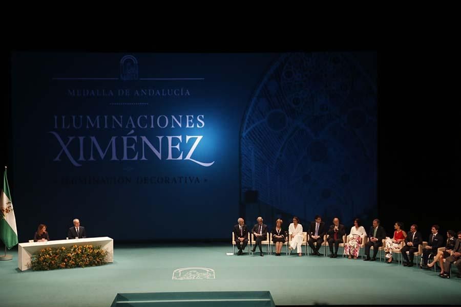 Entrega de las Medallas de Andalucía en imágenes