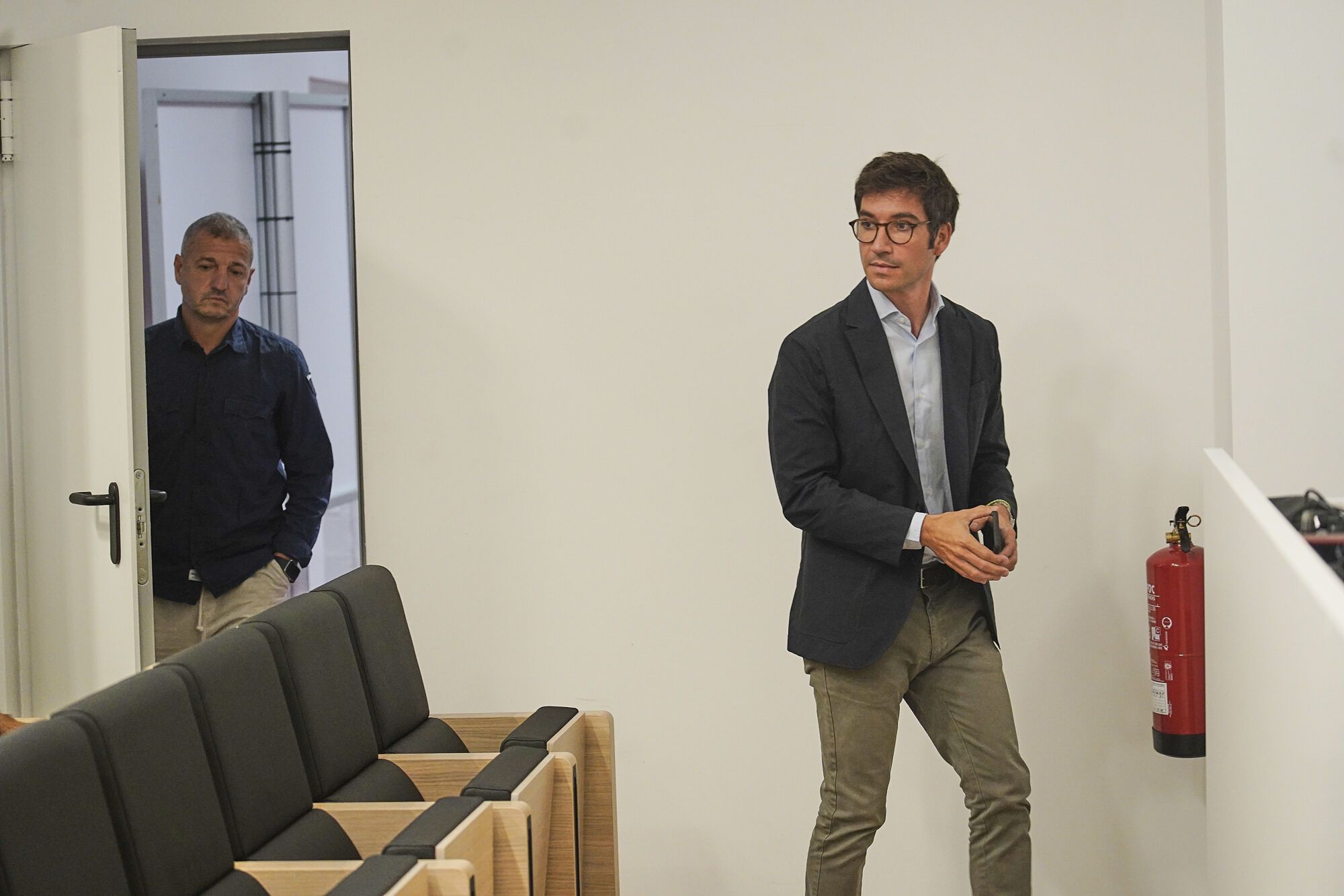 Girona Montilivi roda Nacho Mas-Bagà - CEO en Girona Futbol Club quique Cárcel director esportiu