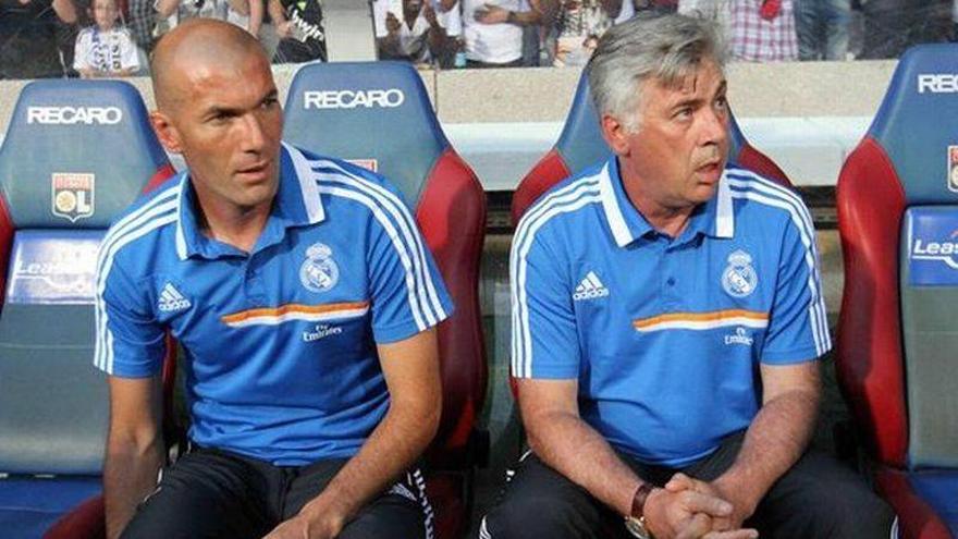 Zidane provoca el enfado de Cristiano Ronaldo