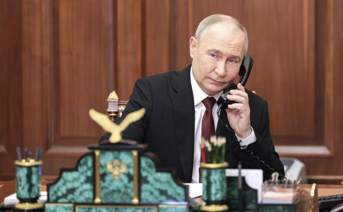 Vladimir Putin, presidente de Rusia.