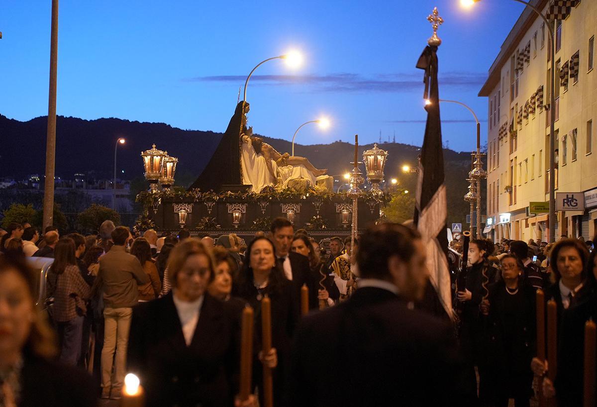 La salida del Traslado al Sepulcro, en imágenes