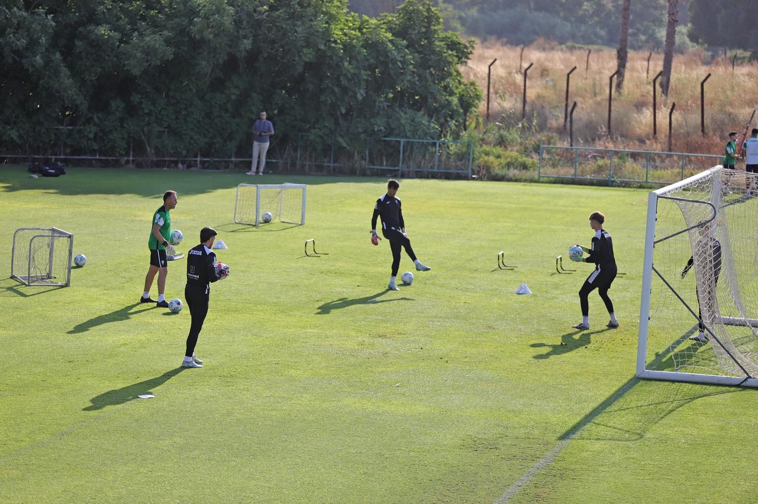 La última sesión del Córdoba CF antes del 'stage', en imágenes