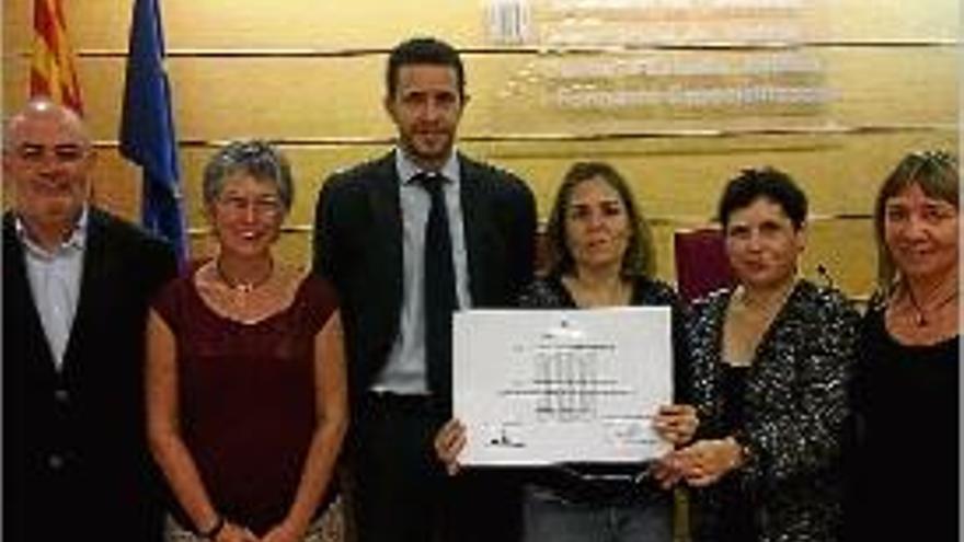 Justícia atorga una distinció a Càritas de Girona