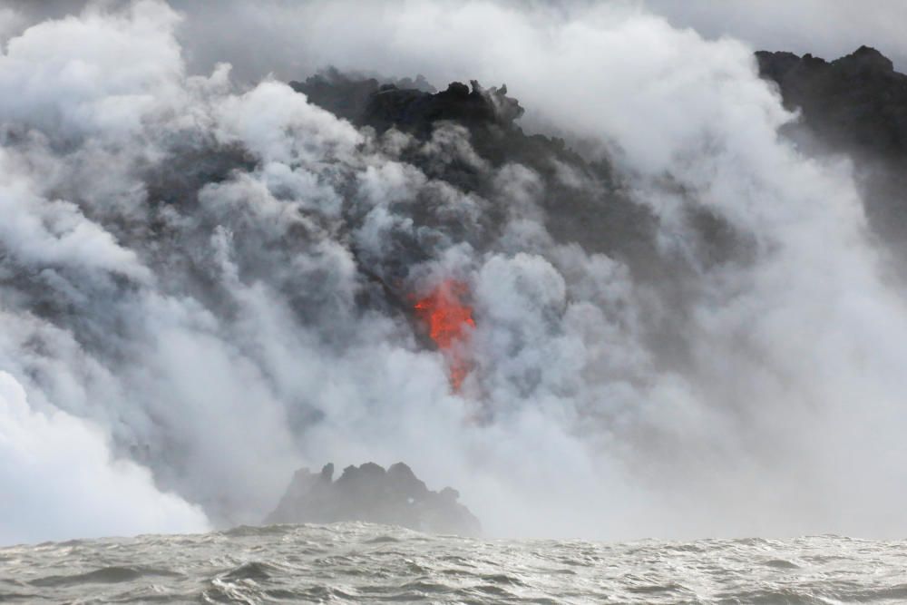 Les erupcions del volcà Kilauea arriben a l'Oceà P