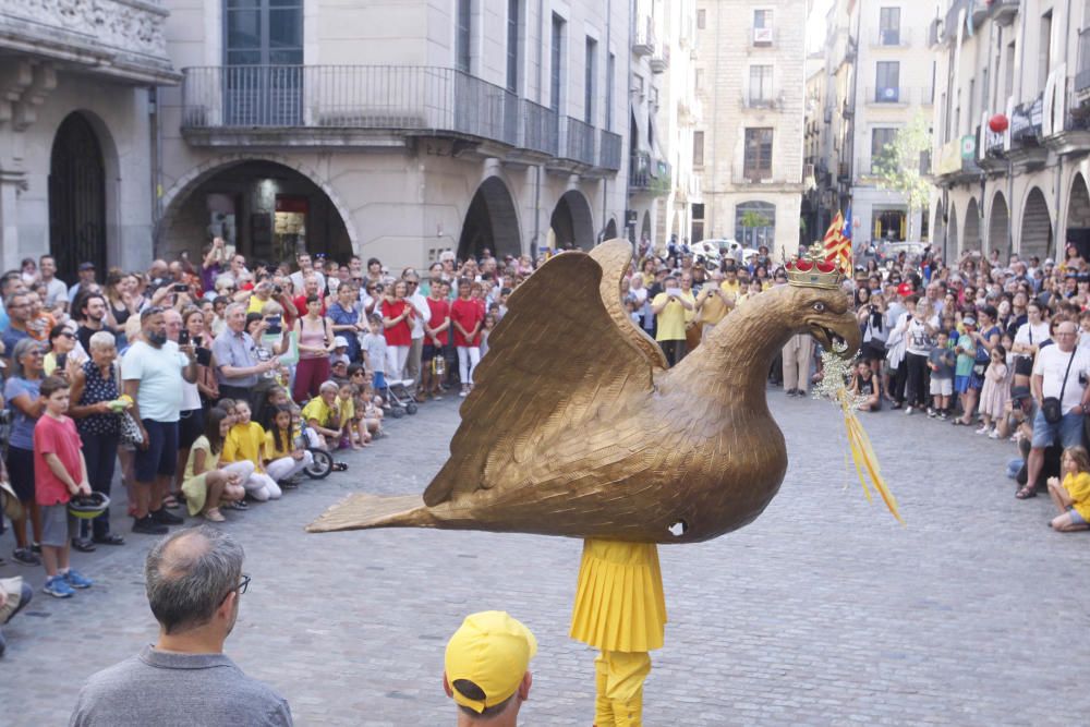 La Flama del Canigó arriba a Girona