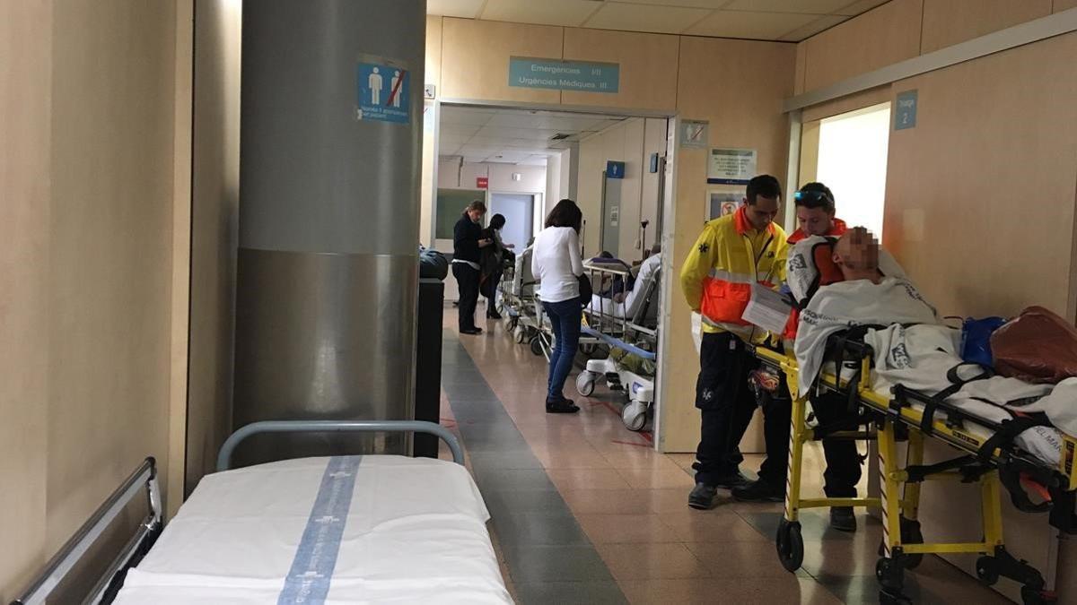 Urgencias del Hospital Vall d'Hebron.