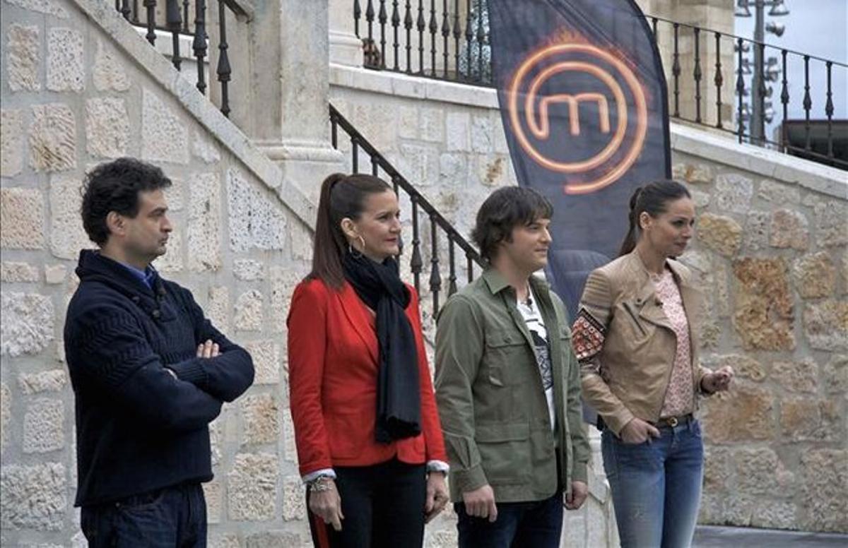 El jurat i la presentadora de ’Masterchef’. El jurat i la presentadora de ’Masterchef’.