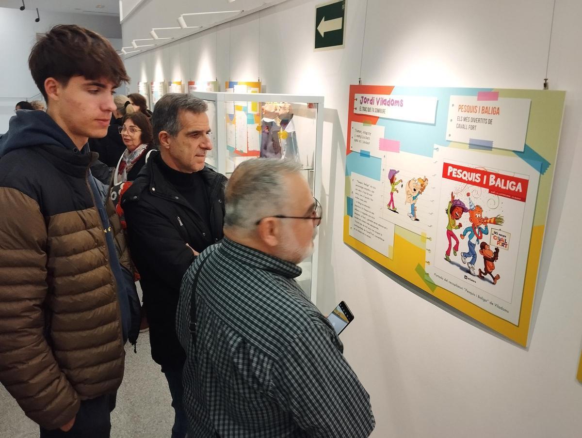 Exposició a Sant Vicenç sobre Jordi Viladoms